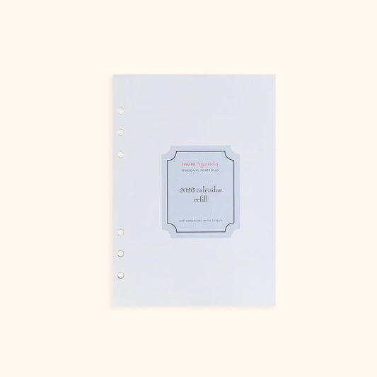 A5 Inserts for Weekly Planner Personal Portfolio 2026 in - retail photo