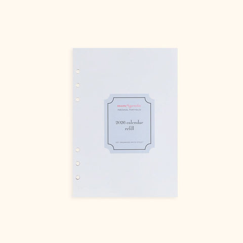 A5 Inserts for Weekly Planner Personal Portfolio 2026 in - retail photo