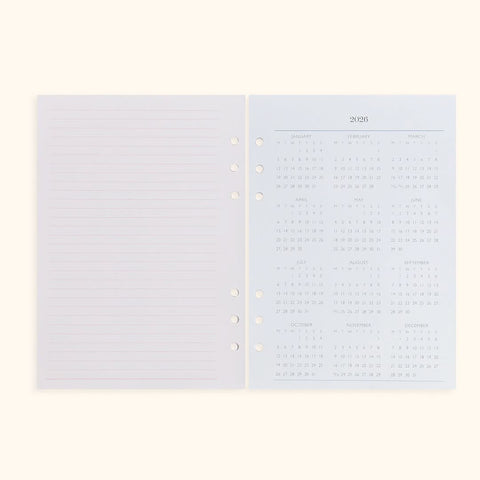 A5 Inserts for Weekly Planner Personal Portfolio 2026 in - retail photo