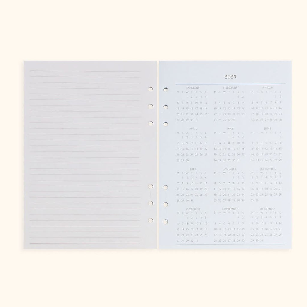 A5 Inserts for Weekly Planner Personal Portfolio 2026 in - retail photo