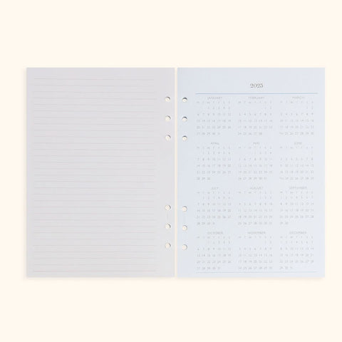 A5 Inserts for Weekly Planner Personal Portfolio 2026 in - retail photo