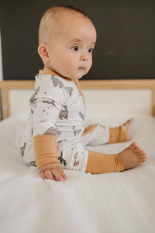 Mummy-Saurus Rex Bamboo Sleeper in - photo