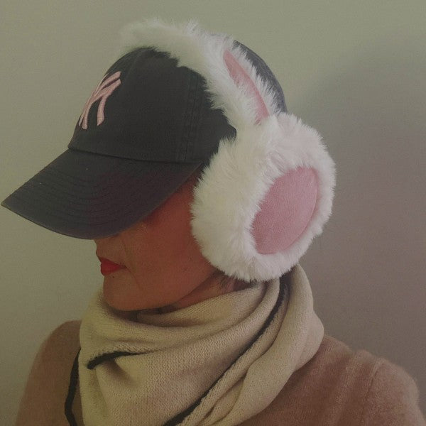 Snow Bunny Foldable Earmuffs in - photo