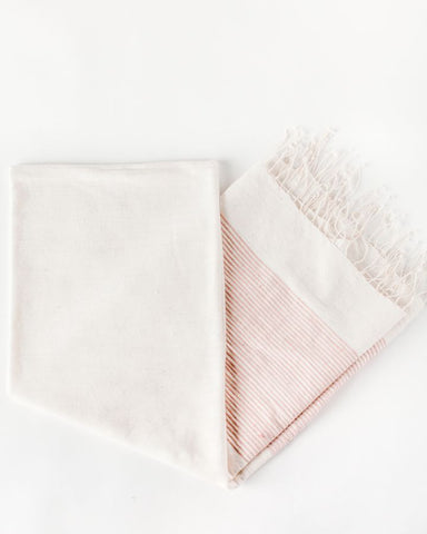 Riviera Cotton Bath Towel in Blush - Bath Towels & Washcloths photo