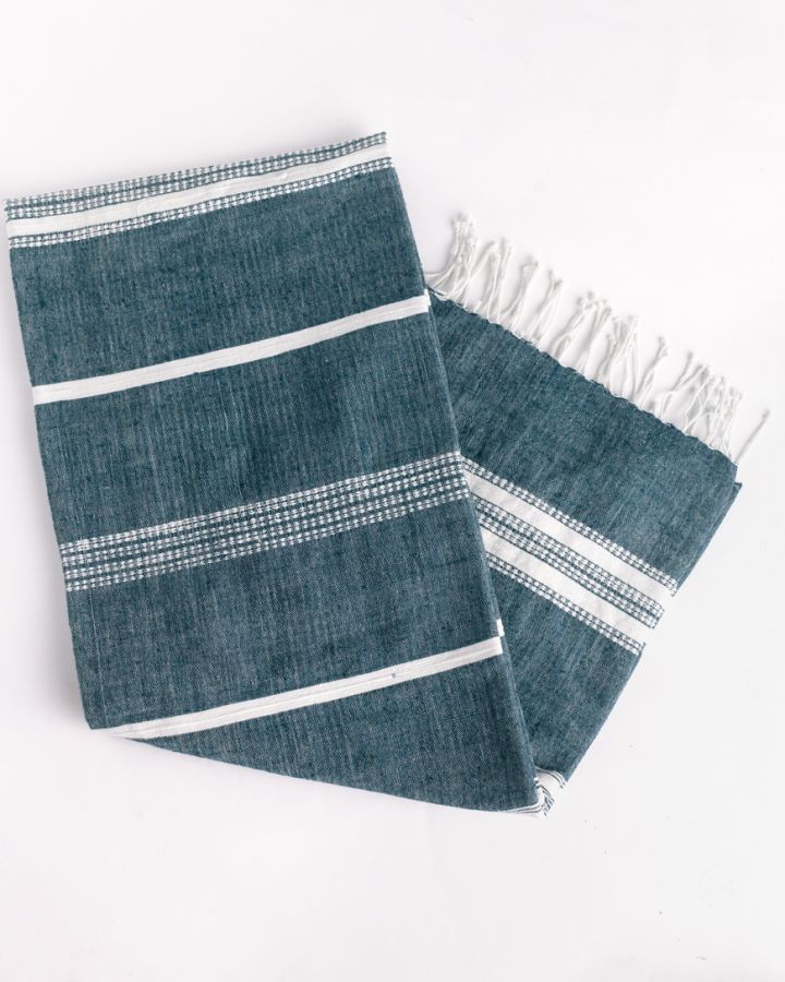 Aden Cotton Bath Towel in - Bath Towels & Washcloths photo