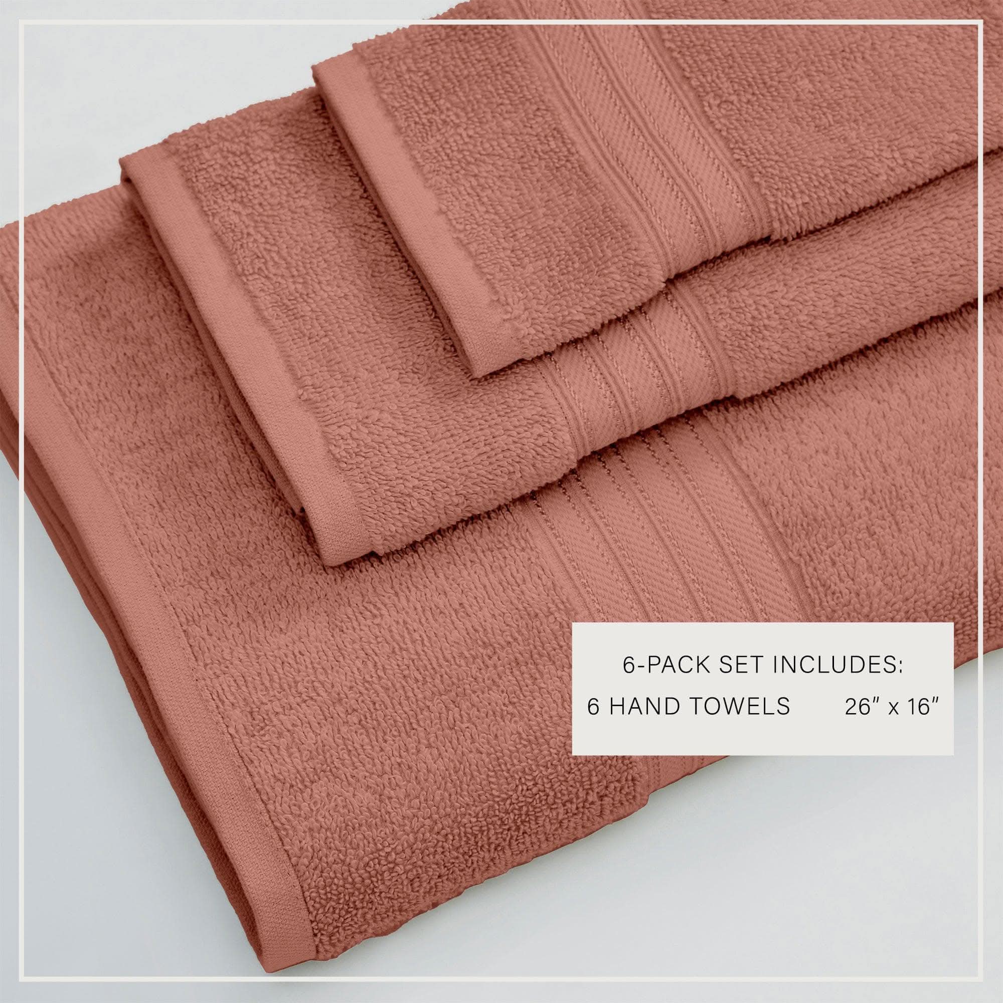 Cotton Terry Bath Towel Set - Cooper Collection - SwagglyLife Home & Fashion