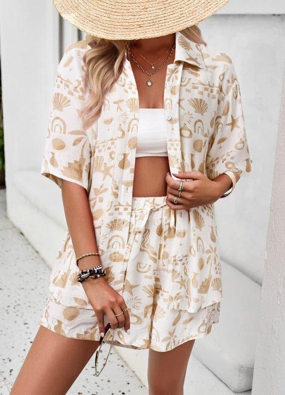 Alex Casual Shorts Set - SwagglyLife Home & Fashion