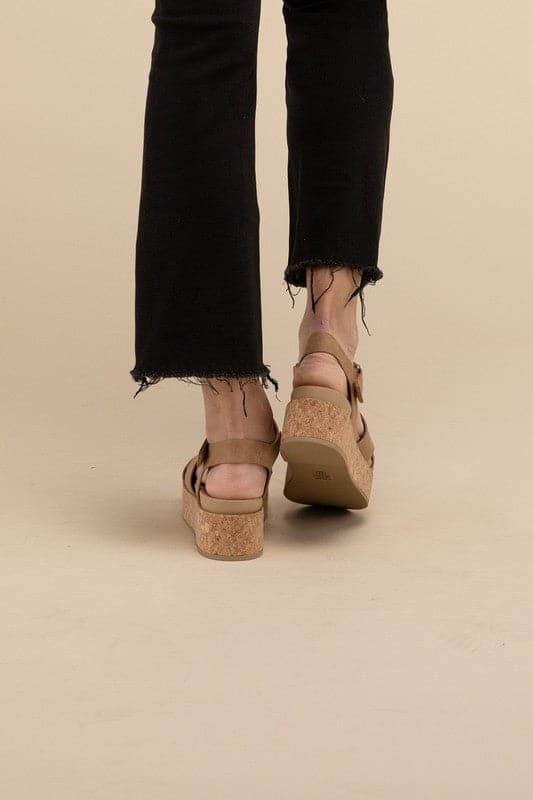 AMENDA-S Platform Sandal Wedge - SwagglyLife Home & Fashion