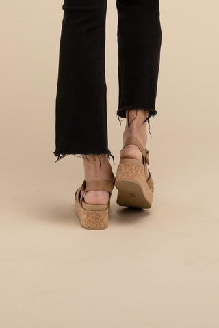 AMENDA-S Platform Sandal Wedge - SwagglyLife Home & Fashion