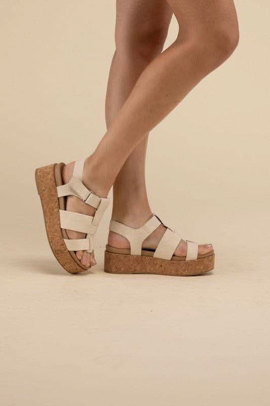 AMENDA-S Platform Sandal Wedge - SwagglyLife Home & Fashion