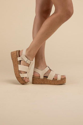 AMENDA-S Platform Sandal Wedge - SwagglyLife Home & Fashion
