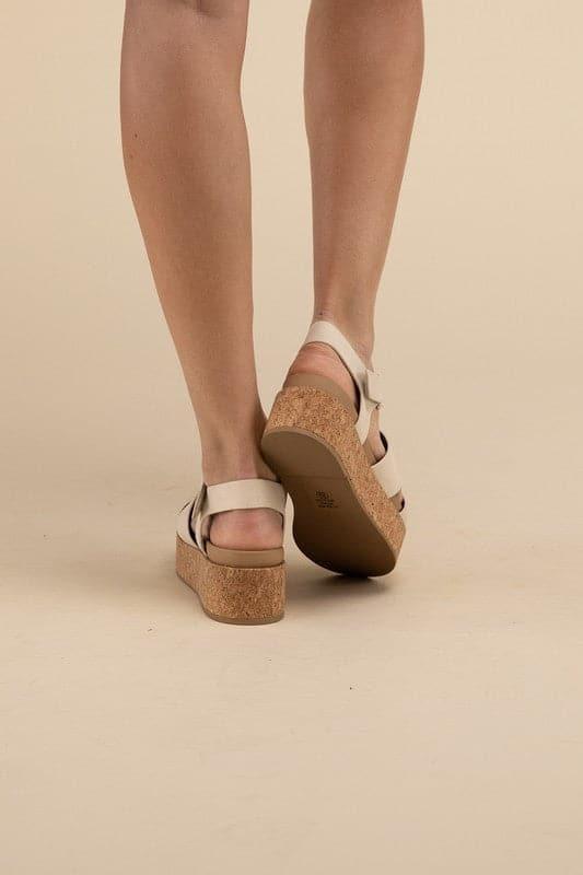 AMENDA-S Platform Sandal Wedge - SwagglyLife Home & Fashion