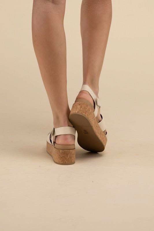 AMENDA-S Platform Sandal Wedge - SwagglyLife Home & Fashion