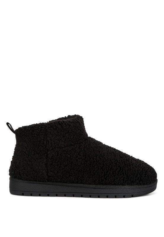 Anatole Fleece Exterior Fluffy Boots - SwagglyLife Home & Fashion