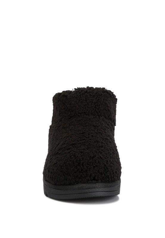 Anatole Fleece Exterior Fluffy Boots - SwagglyLife Home & Fashion