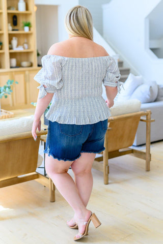 Anticipating More Smocked Blouse - SwagglyLife Home & Fashion