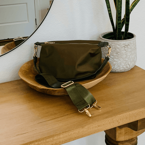 Everly Crossbody in Army green - Bags photo
