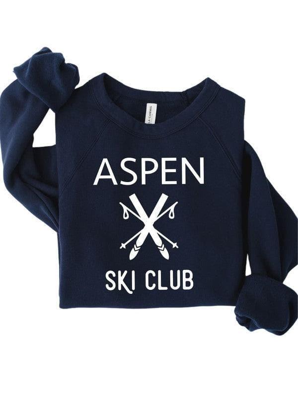 ASPEN Ski Club Bella Canvas Premium Crew - SwagglyLife Home & Fashion