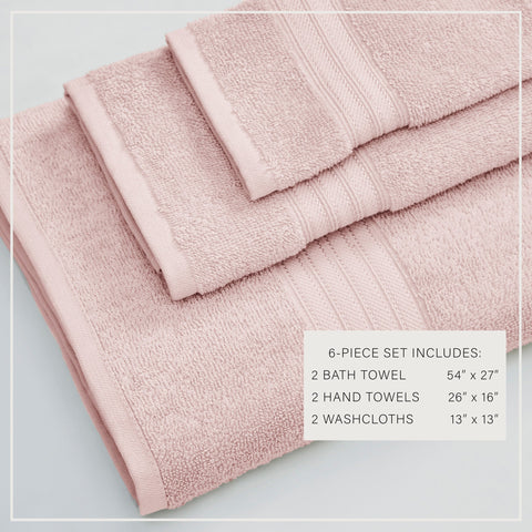 Cotton Terry Bath Towel Set - Cooper Collection in - photo
