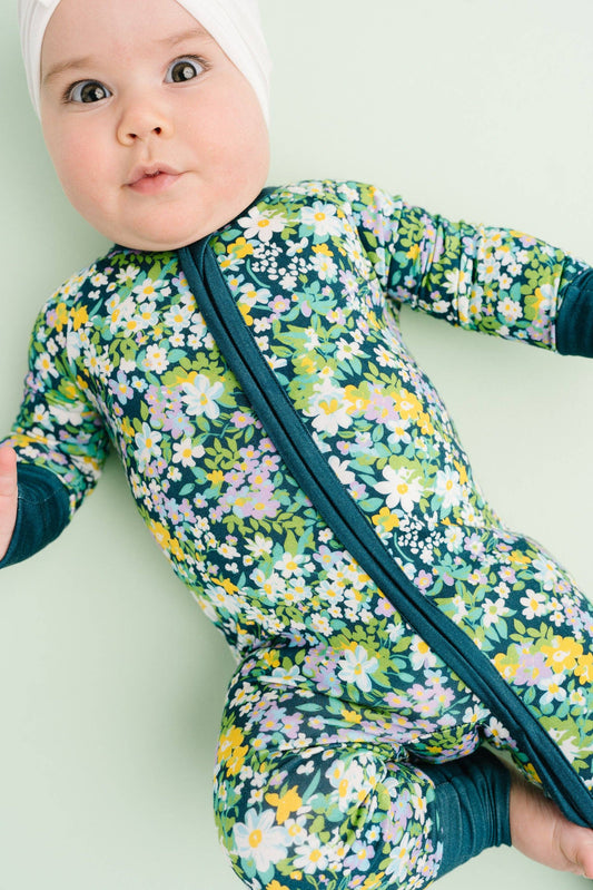 Breezy Floral Bamboo Sleeper in - photo