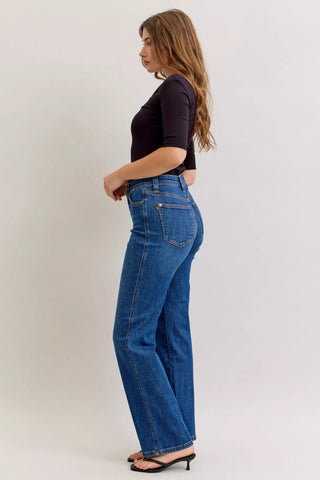 Judy Blue High Waist Tummy Control Straight Jeans in - photo