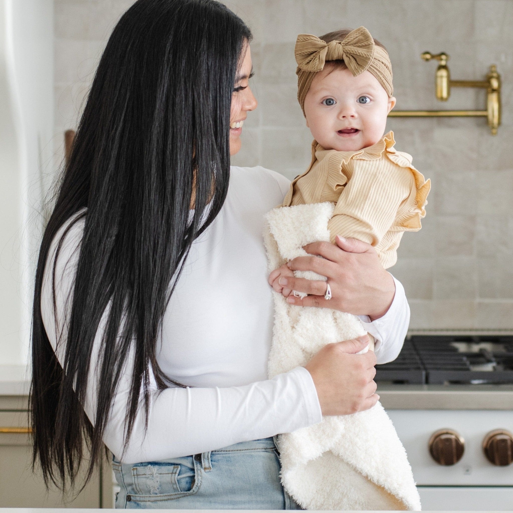 BAMBONI® MINI BLANKETS in Ivory - photo