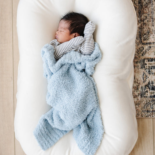 BAMBONI® MINI BLANKETS in Light Blue - photo