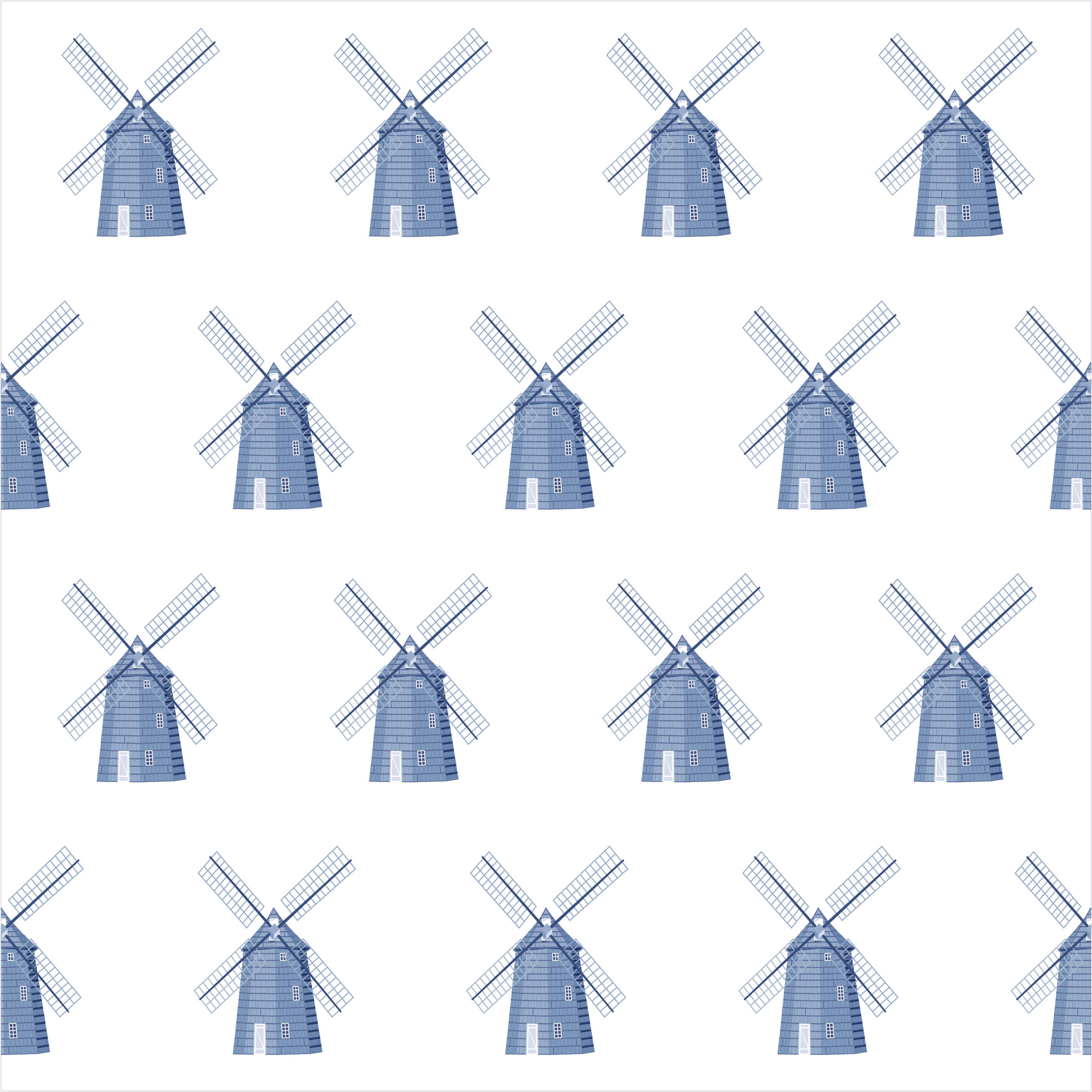 Hamptons Windmill Two-Piece Set