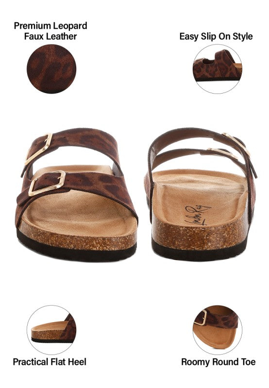 London Rag Gloriosa The Double Strap Slide Sandals in - photo
