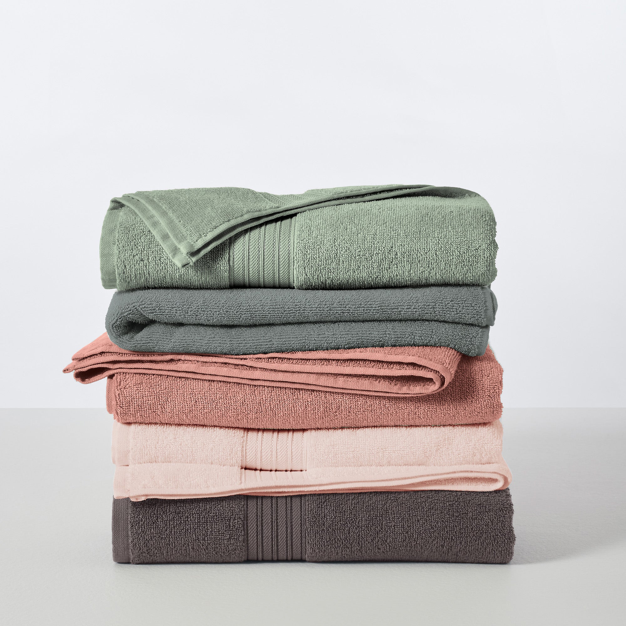 Cotton Terry Bath Towel Set - Cooper Collection in - photo