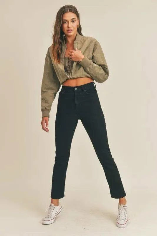 MABLE Long Sleeve Two Way Jacket - SwagglyLife Home & Fashion