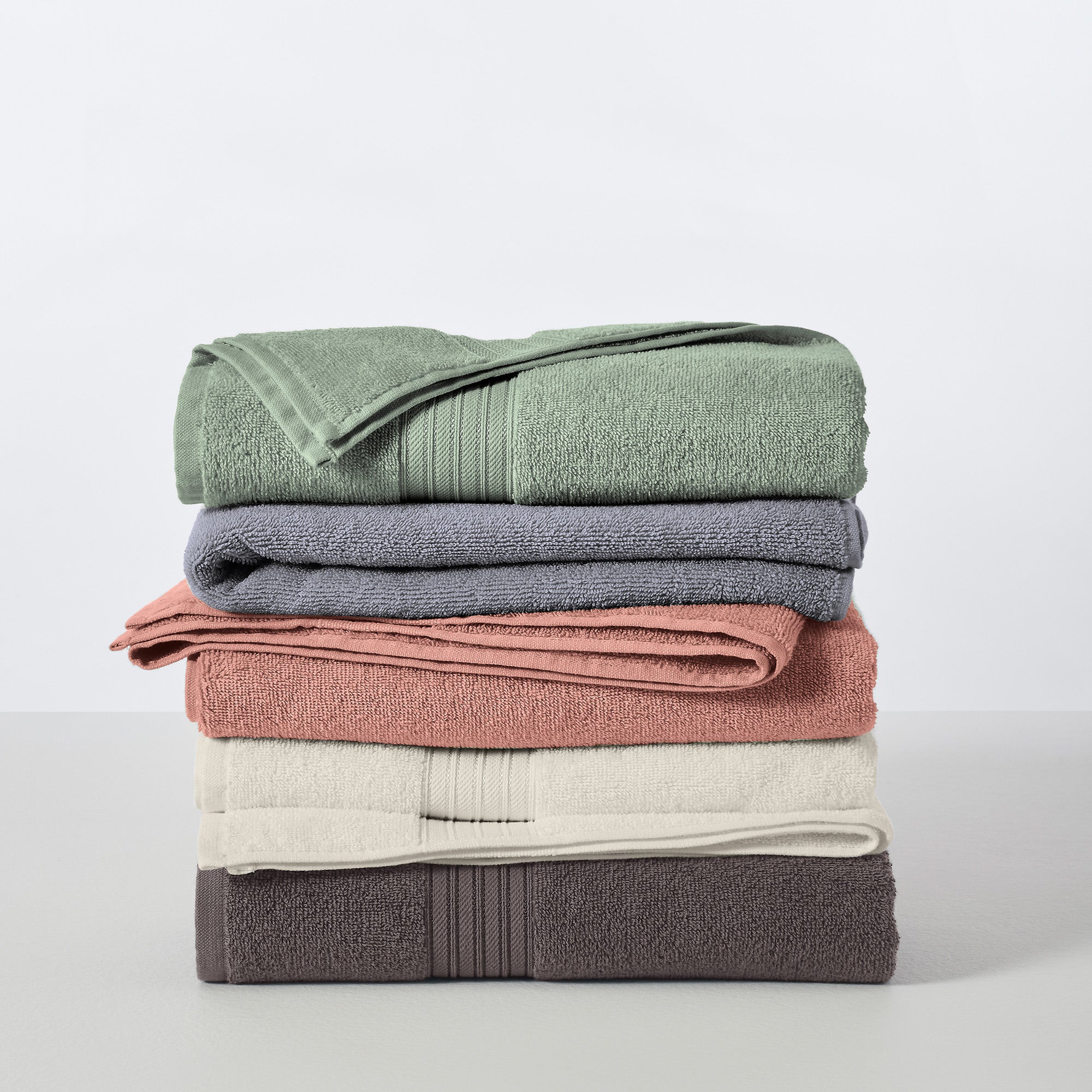 Cotton Terry Bath Towel Set - Cooper Collection in - photo