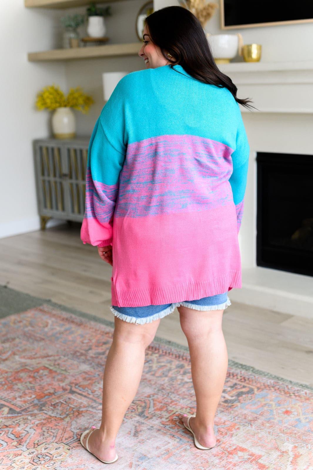BiBi When We're Grooving Open Front Cardigan - SwagglyLife Home & Fashion