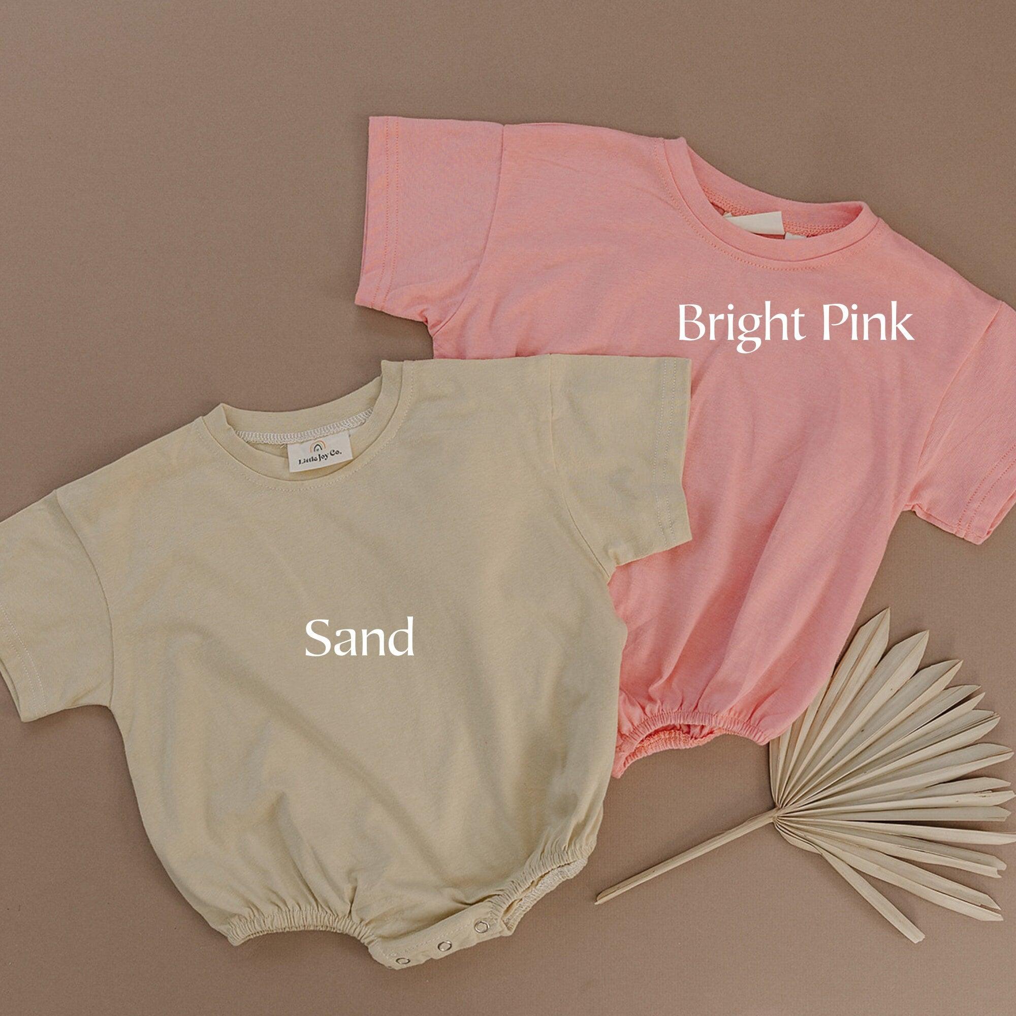 Big Sis Bubble Romper - more colors in - photo