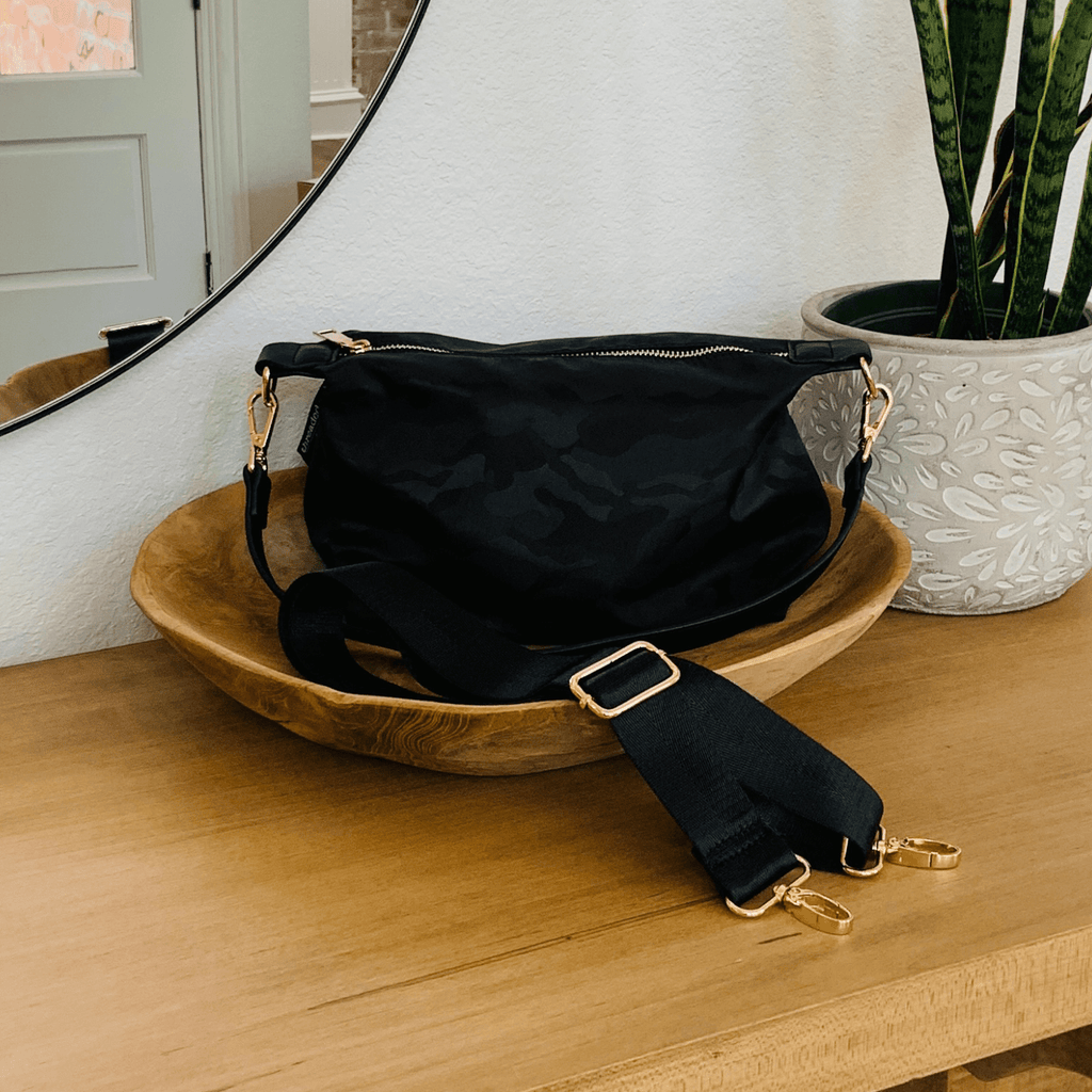Everly Crossbody in Black Camo - Bags photo