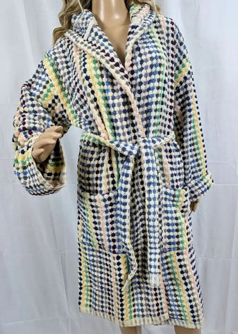 Bubble Robe Collection – Absorbent, Luxuriously Soft Turkish Cotton Bathrobes with Hood & Pockets - SwagglyLife Home & Fashion