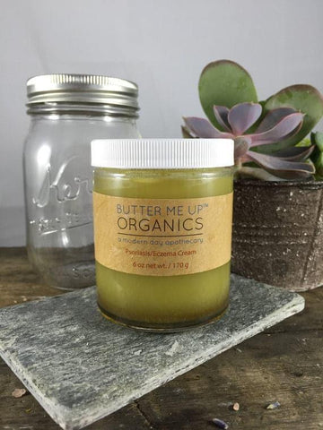 Butter Me Up Organics Psoriasis/Eczema Cream with Black Seed Oil and Argan - SwagglyLife Home & Fashion