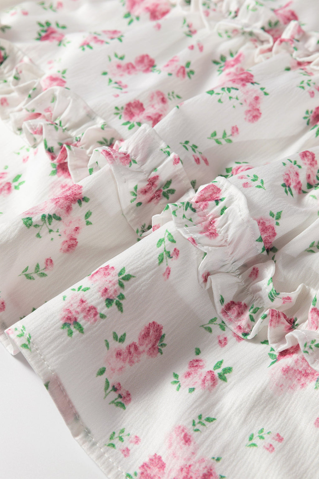 Lottie Detail Flared Mini Dress in - Floral Dresses photo