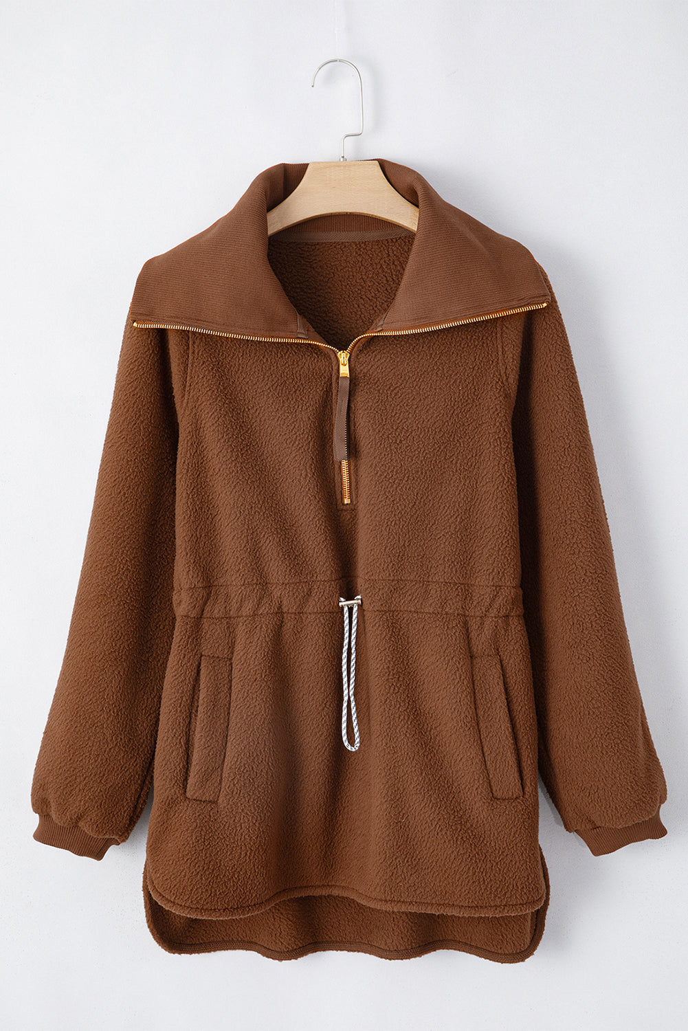 Audrey Half Zip Fleece Pullover in - 20% OFF photo