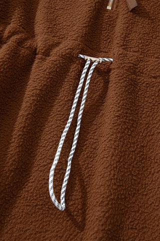 Audrey Half Zip Fleece Pullover in - 20% OFF photo
