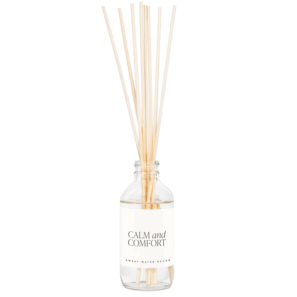 Calm and Comfort Clear Reed Diffuser - SwagglyLife Home & Fashion