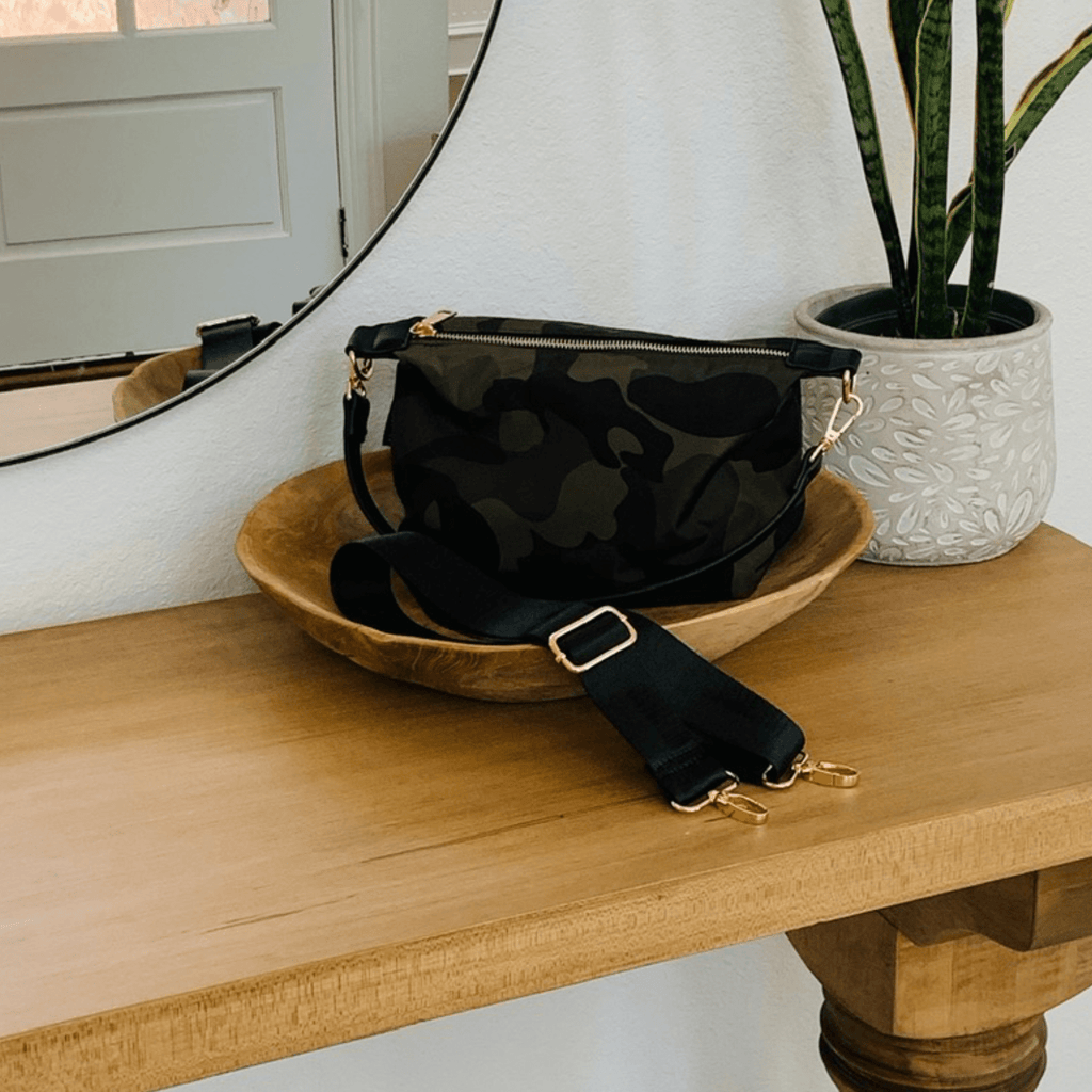 Everly Crossbody in Green Camo - Bags photo
