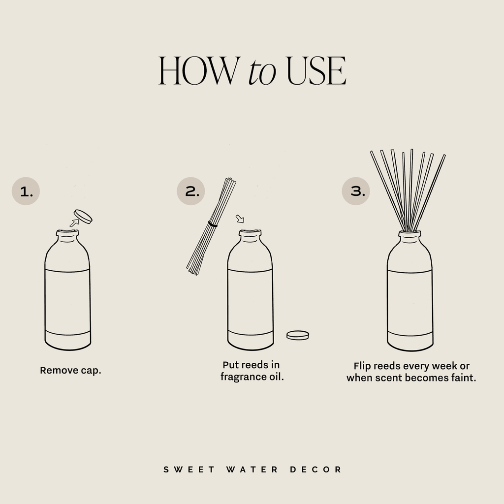 Cashmere and Vanilla Clear Reed Diffuser - SwagglyLife Home & Fashion