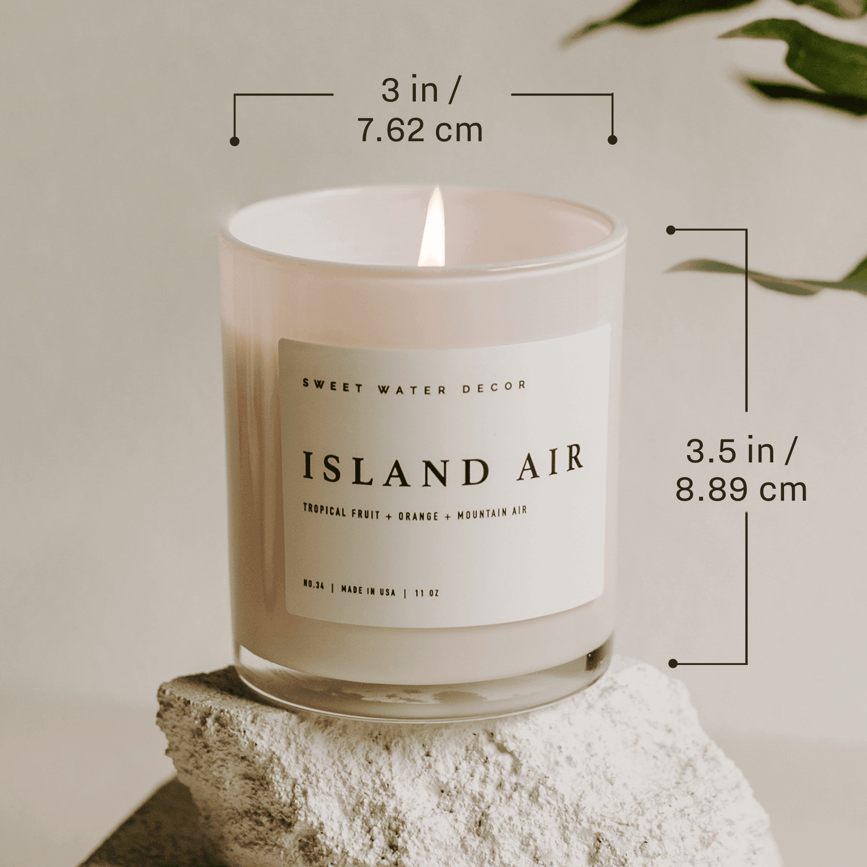 Cashmere and Vanilla Soy Candle - White Jar - 11 oz - SwagglyLife Home & Fashion