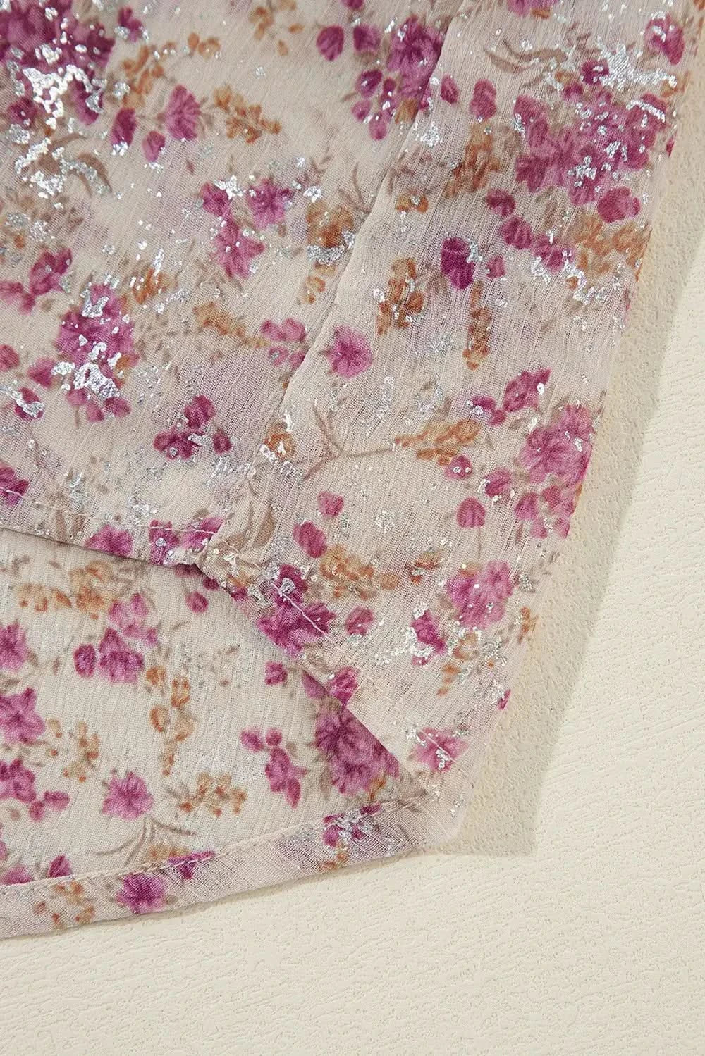 Printed Collared Neck Long Sleeve Shirt - SwagglyLife Home & Fashion