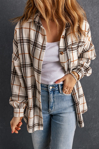 Emily Oversized Plaid Pattern Shacket