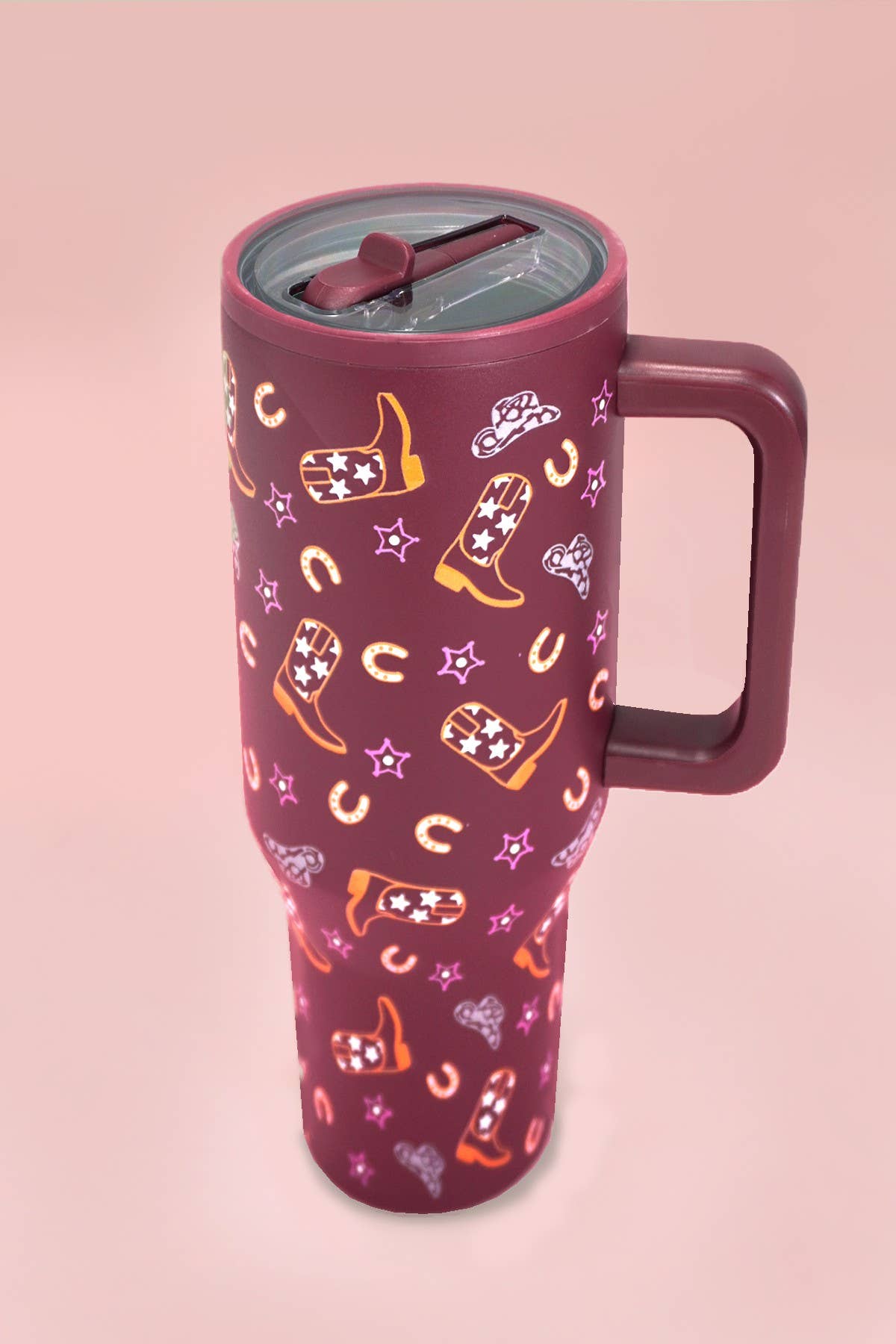 40oz SPILL FREE STAINLESS STEEL VACUUM TUMBLER in - photo