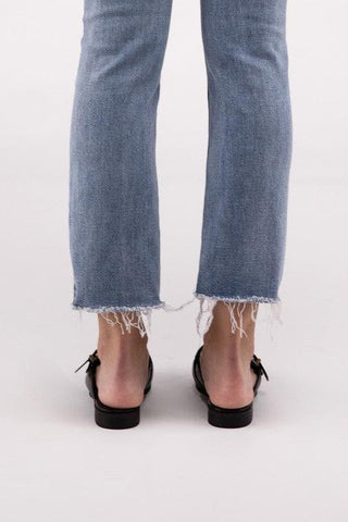 Chantal-S Buckle Backless Slides Loafer Shoes - SwagglyLife Home & Fashion