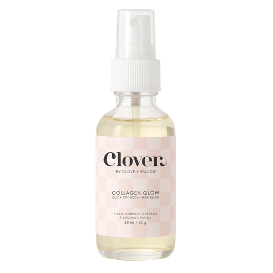 Collagen Glow Quick-Dry Body + Hair Elixir in - Skincare photo