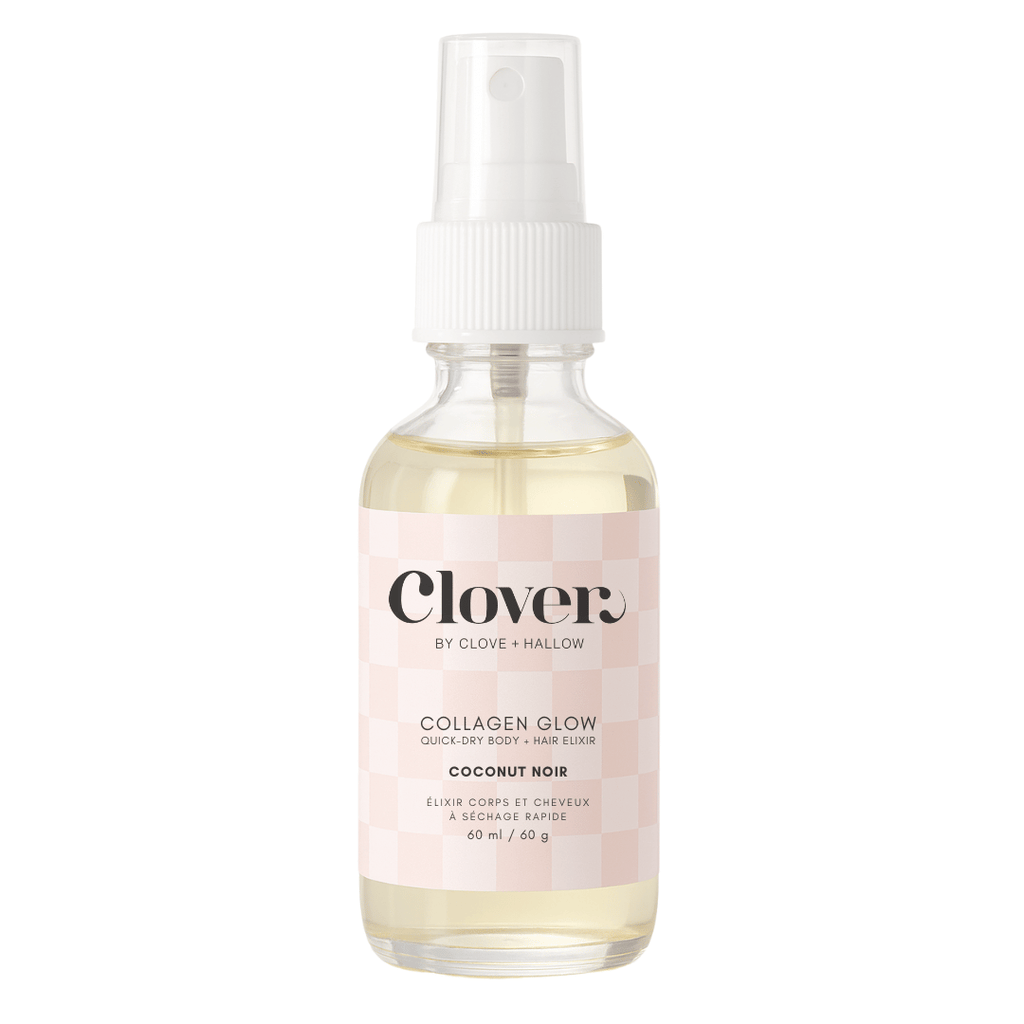 Collagen Glow Quick-Dry Body + Hair Elixir in Coconut Noir - Skincare photo